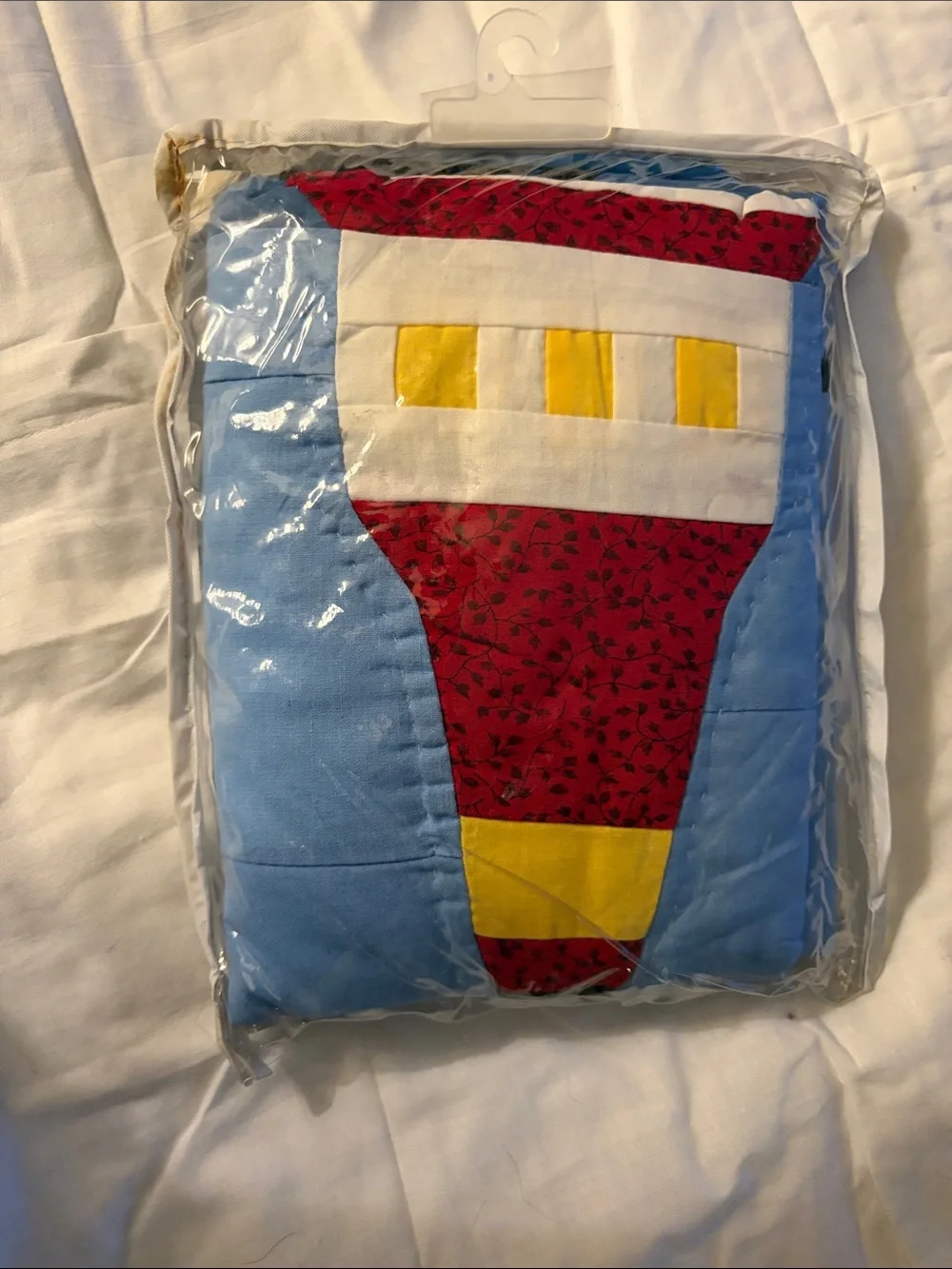 Two queen, pillowcases Lighthouse Patchwork Quilt NWT
